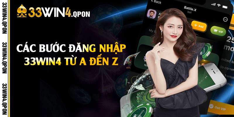 Các bước đăng nhập 33win4 từ A đến Z